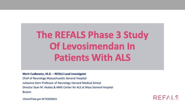 Results of the REFALS Study Screen Grab