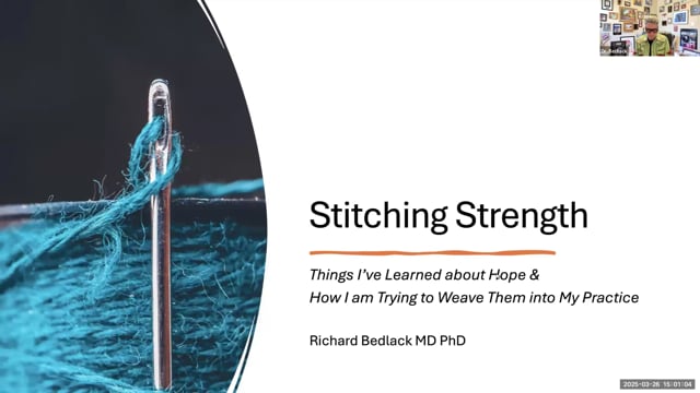 Stitching Strength: Things I Have Learned About Hope and How I am Trying to Weave These Into My Practice Screen Grab